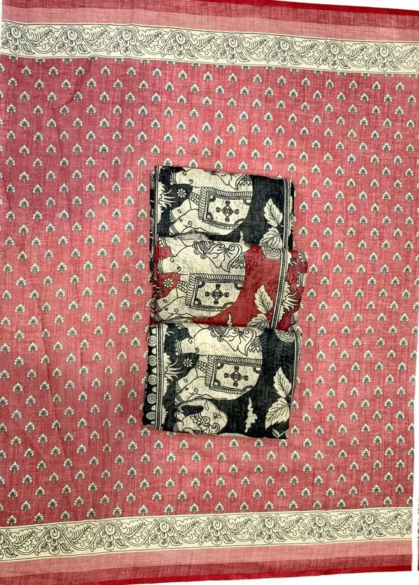 Multicolor_Cotton_Linen_Ethnic_Printed_Saree_For_Women