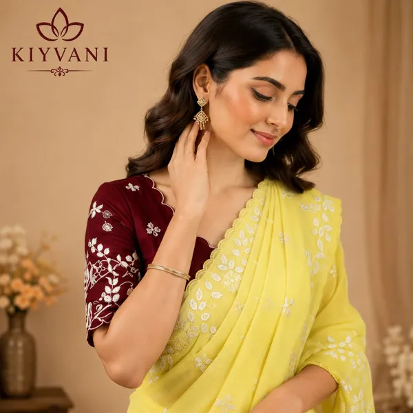 Yellow_Kanchi_Cotton_Embroidered_Saree_For_Women