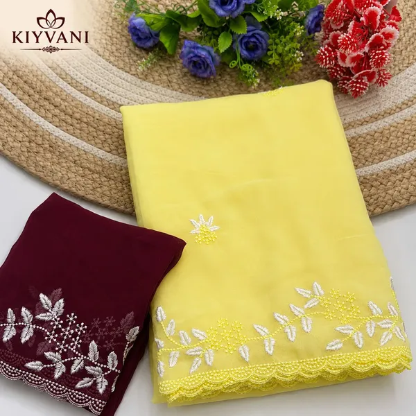 Yellow_Kanchi_Cotton_Embroidered_Saree_For_Women