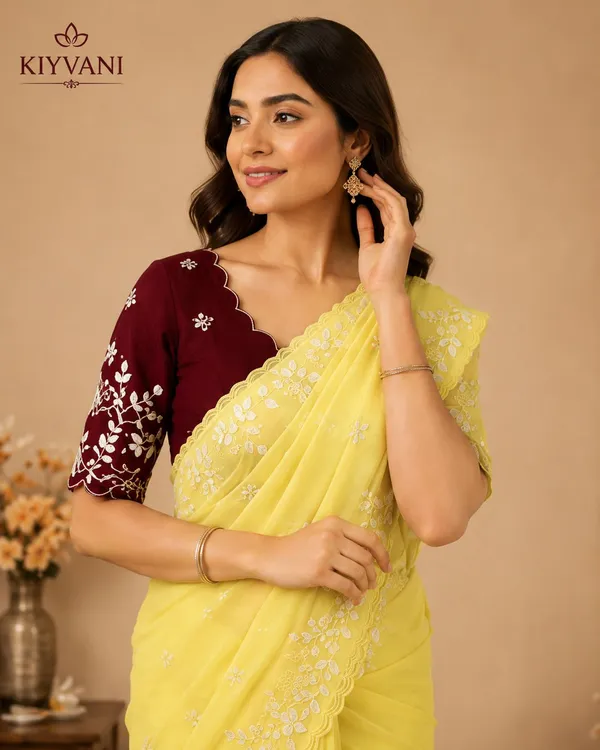 Yellow_Kanchi_Cotton_Embroidered_Saree_For_Women