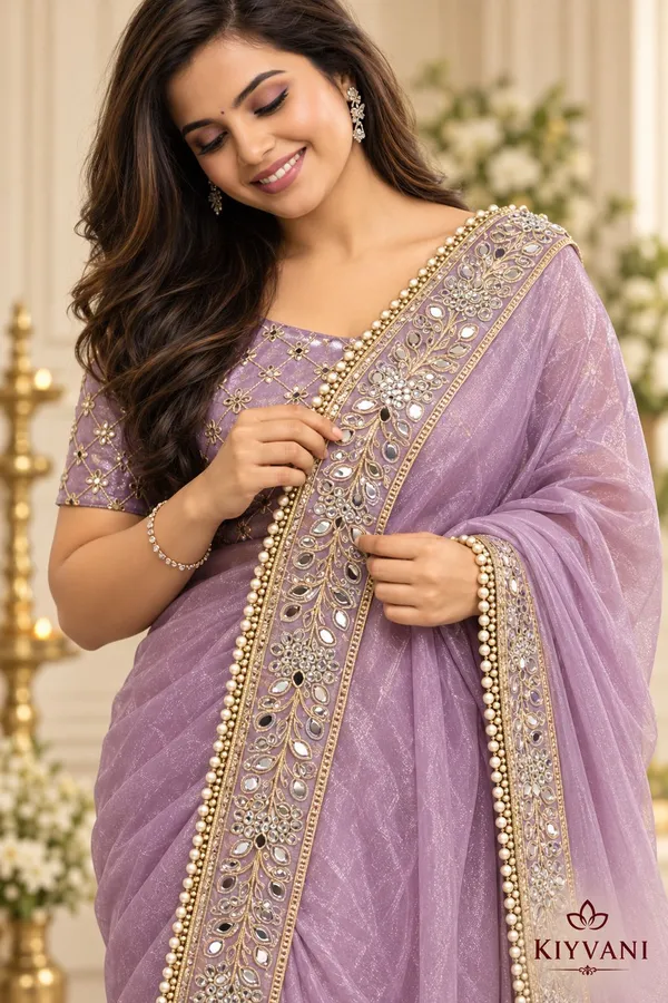 Lavender_Kanchi_Cotton_Shimmer_Embroidered_Saree_For_Women