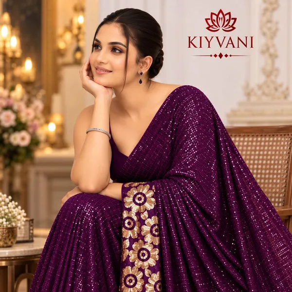 Purple_Kanchi_Cotton_Sequin_Embellished_Saree_For_Women