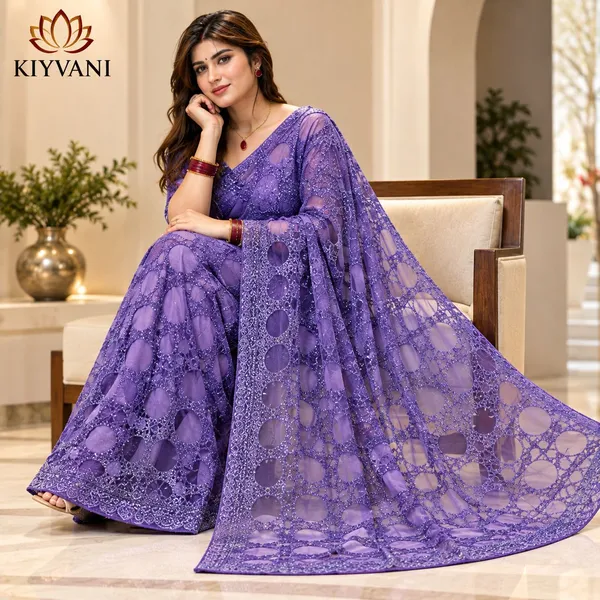 Purple_Kanchi_Cotton_Circular_Embroidered_Designer_Saree_For_Women