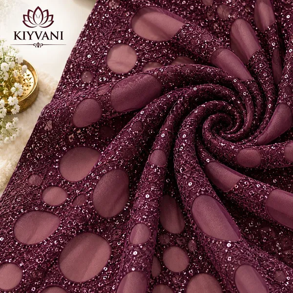 Wine_Kanchi_Cotton_Circular_Embroidered_Designer_Saree_For_Women