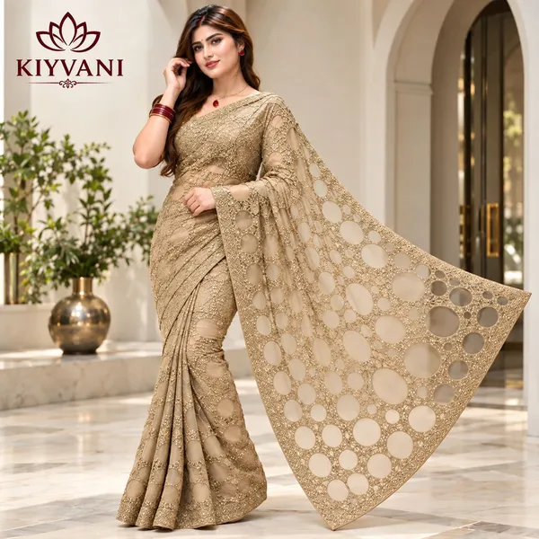 Gold_Kanchi_Cotton_Circular_Embroidered_Designer_Saree_For_Women