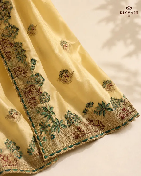 Pastel_Yellow_Satin_Embroidered_Saree_For_Women