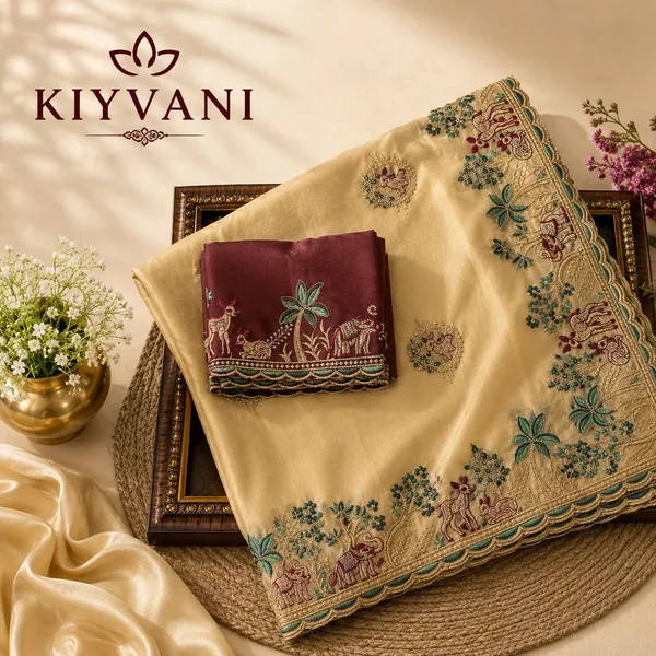 Pastel_Yellow_Satin_Embroidered_Saree_For_Women