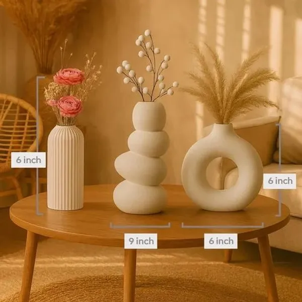 Ceramic_White_Flower_Vase_Set_Of_3