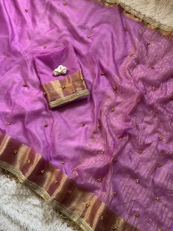 Purple_Soft_Tissue_Silk_Embellished_Saree_For_Women