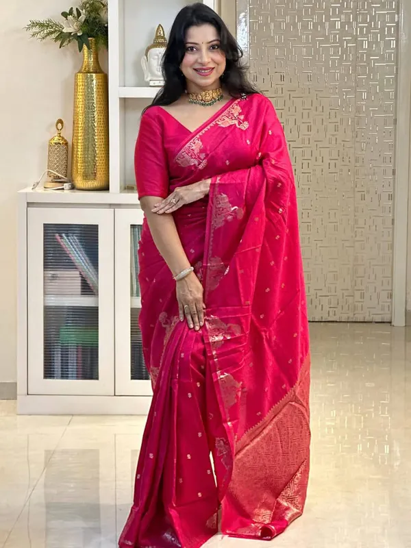 Pink_Lichi_Silk_Floral_Woven_Saree_For_Women