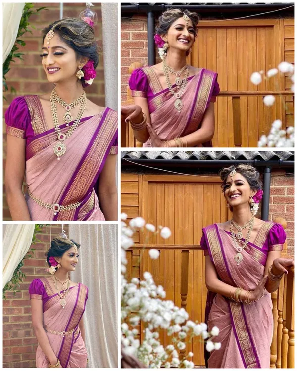 Pink_&_Purple_Lichi_Silk_Zari_Border_Woven_Saree_For_Women
