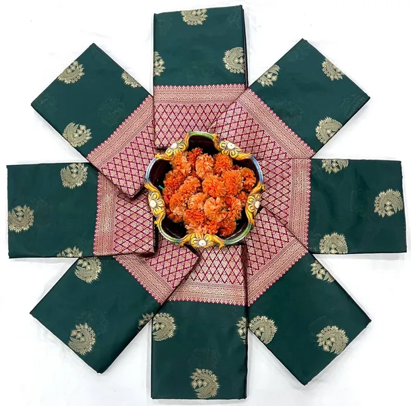 Green_Lichi_Silk_Woven_Saree_For_Women