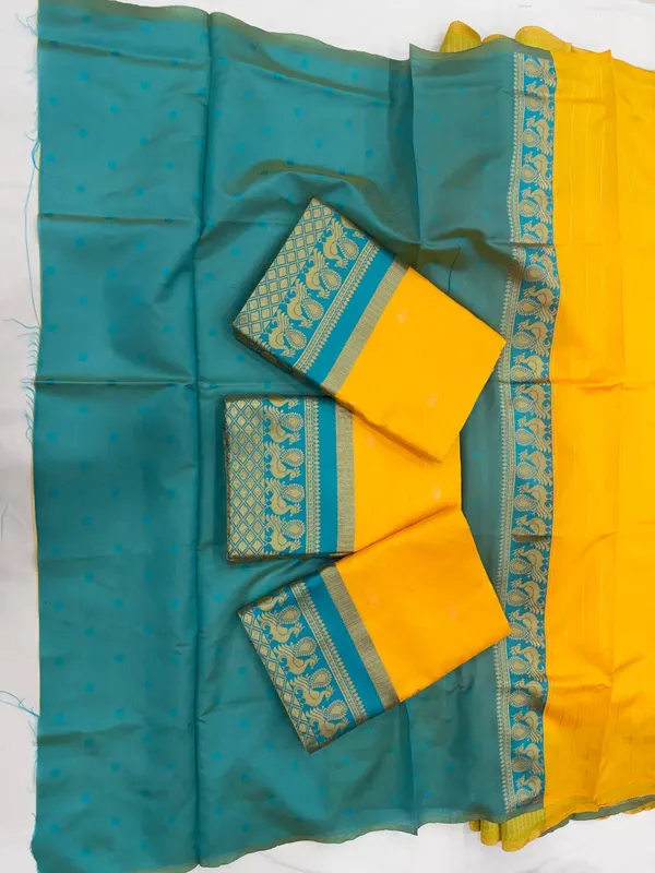 Multicolor_Lichi_Silk_Woven_Traditional_Saree_For_Women