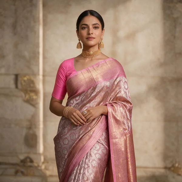 Light_Baby_Pink_Lichi_Silk_Woven_Saree_For_Women