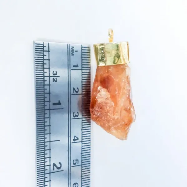 Citrine_Raw_Pendant