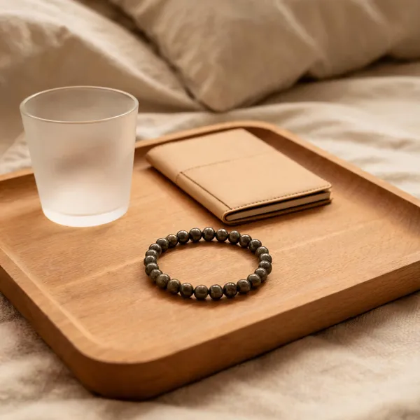 Brown_Natural_Iron_Pyrite__Bracelet_Mindfulness