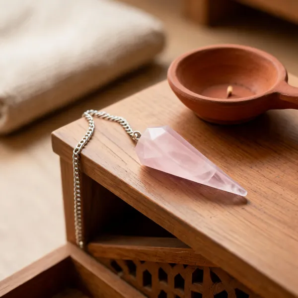 Pink___Natural_Rose_Quartz__Pendulum_Meditation