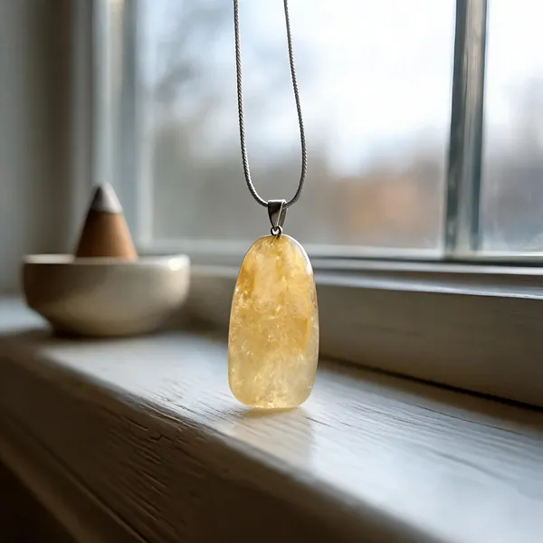 Yellow_Polished_Citrine__Crystal_Pendant_Mindfulness