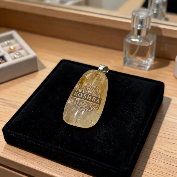 Yellow_Polished_Citrine__Crystal_Pendant_Mindfulness