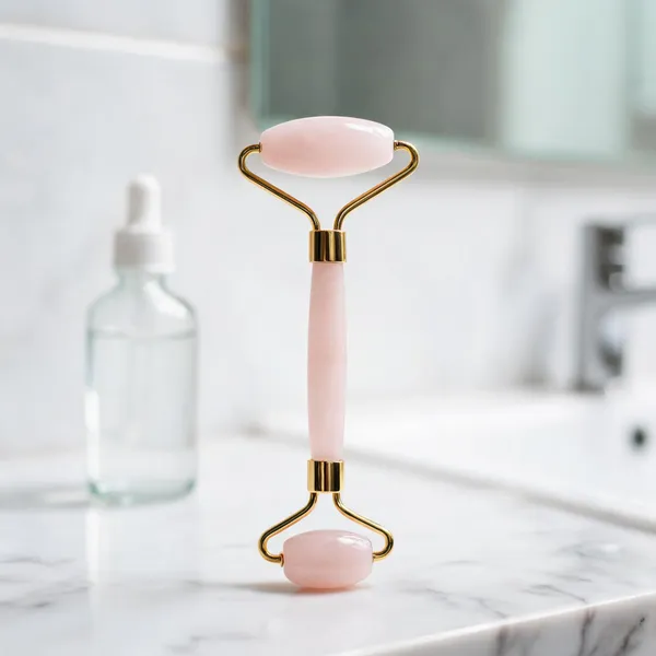 Pink__Rose_Quartz_Stone__Face_Roller_Cooling__And__Refreshing_The_Skin