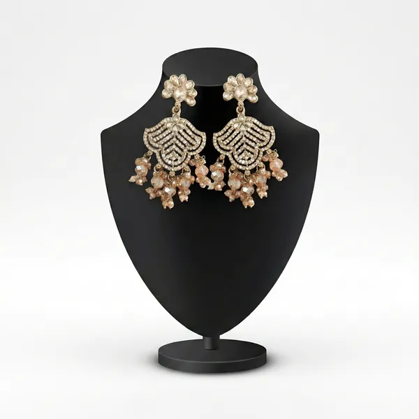 Gold_Tone_Beaded_Chandelier_Earrings_for_Women