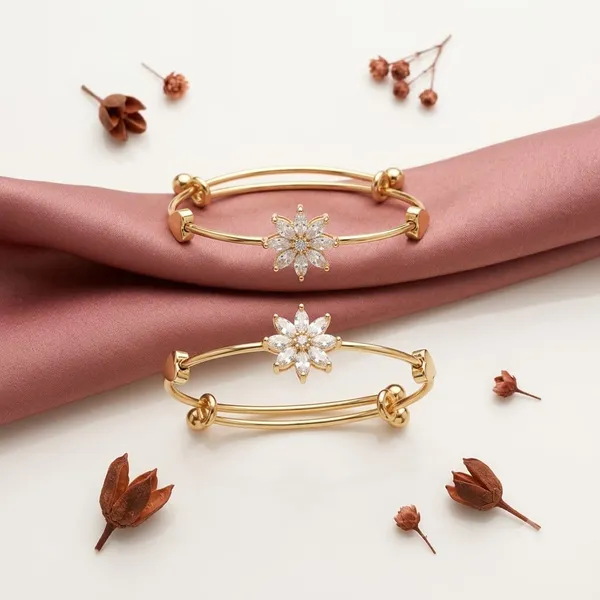 Gold_Tone_Floral_Bangle_Set_for_Women