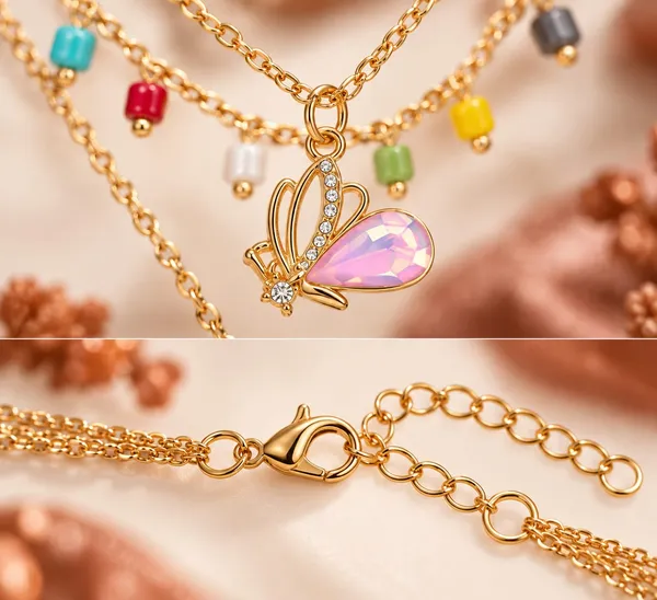 Gold_Tone_Layered_Butterfly_Necklace_for_Women