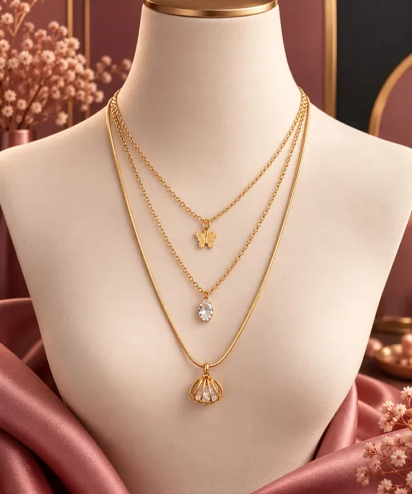 Gold_Tone_Layered_Pendant_Necklace_for_Women