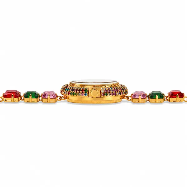 Gold_Tone_Multicolour_Bracelet_Watch_for_Women