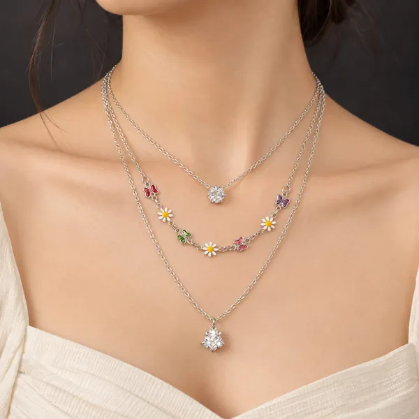 Silver_Tone_Layered_Necklace_for_Women