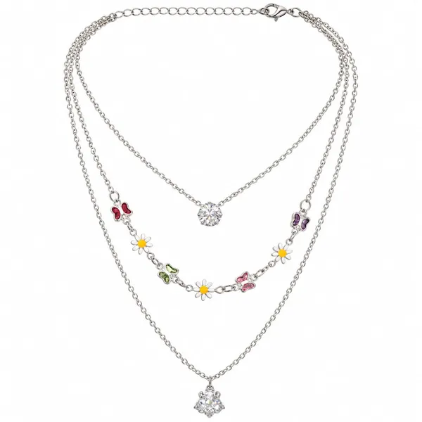 Silver_Tone_Layered_Necklace_for_Women