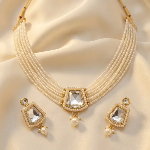 Gold_Tone_Pearl_Layered_Necklace_Set_for_Women