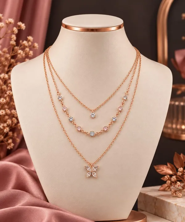 Rose_Gold_Layered_Necklace_Set_for_Women