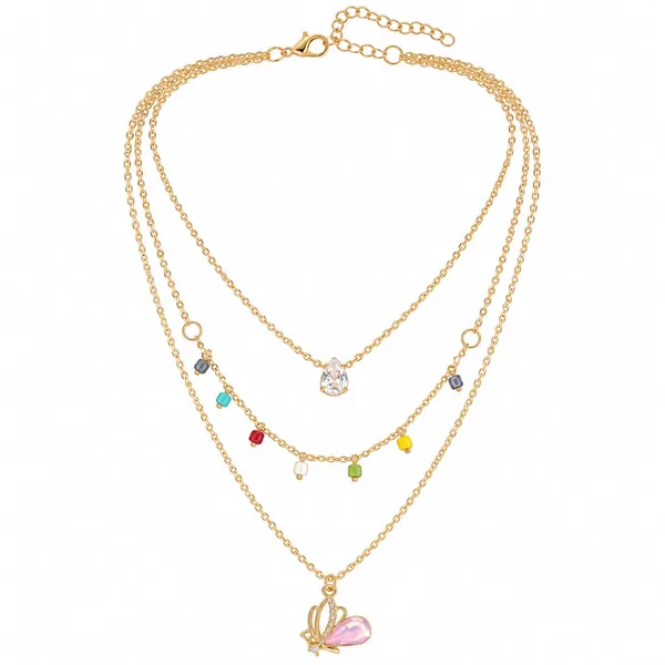 Gold_Tone_Layered_Butterfly_Necklace_for_Women