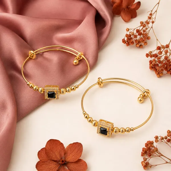 Gold_Tone_Beaded_Adjustable_Bracelets_for_Women