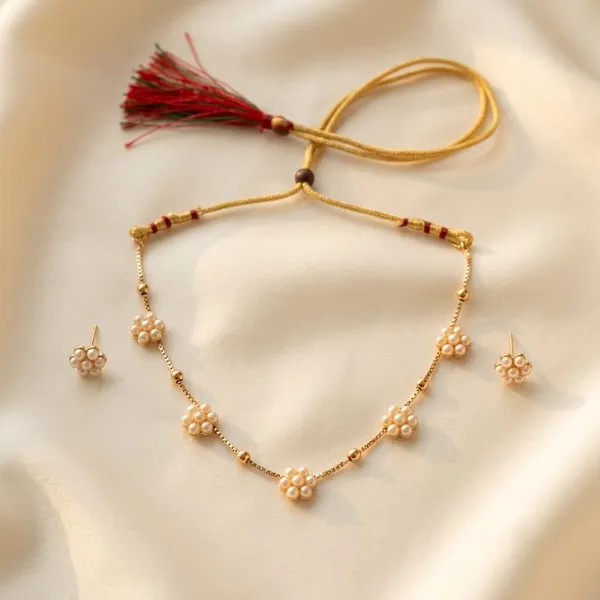 Gold_Tone_Pearl_Necklace_Set_for_Women