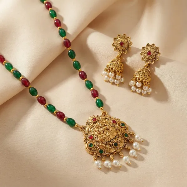 Gold_Tone_Temple_Jewellery_Necklace_Set_for_Women
