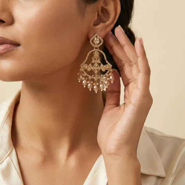 Gold_Tone_Crystal_Chandelier_Earrings_for_Women