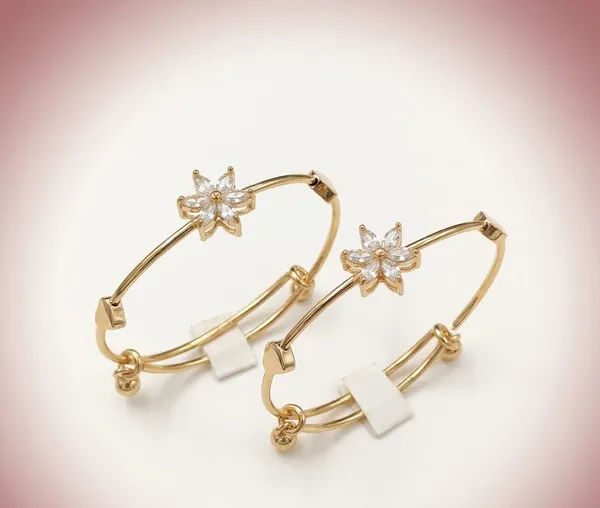 Gold_Tone_Floral_Bangle_Set_for_Women