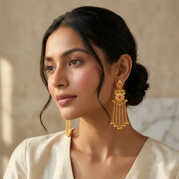 Gold-Tone_Ruby_Stone_Chandelier_Earrings_for_Women