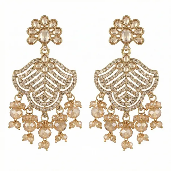 Gold_Tone_Beaded_Chandelier_Earrings_for_Women