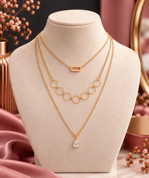 Gold_Tone_Layered_Necklace_for_Women