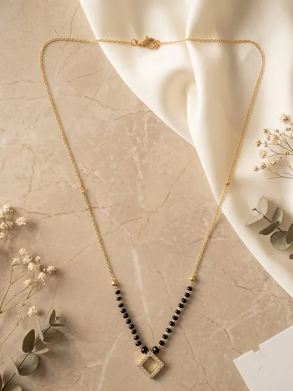 Gold_Tone_Black_Beaded_Pendant_Necklace_for_Women
