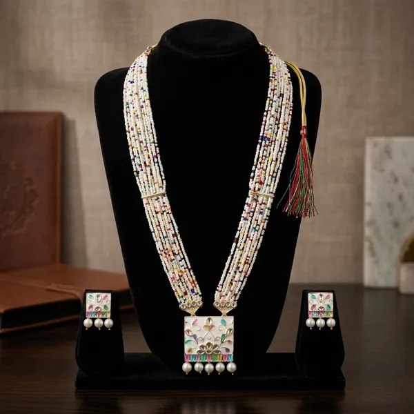 Multicolour_Beaded_Necklace_Set_for_Women
