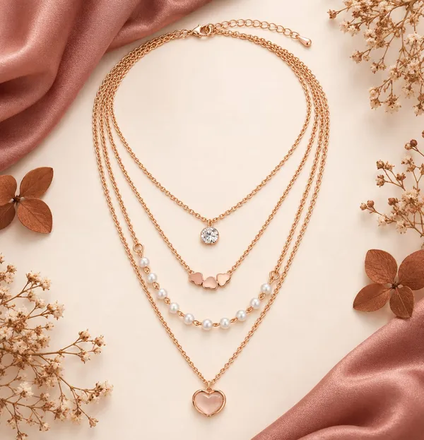Rose_Gold_Layered_Pendant_Necklace_Set_for_Women