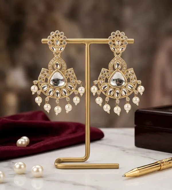 Gold_Tone_Kundan_Style_Pearl_Drop_Earrings_for_Women