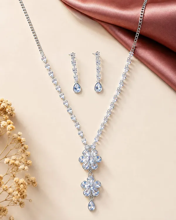 Silver_Crystal_Necklace_Set_for_Women