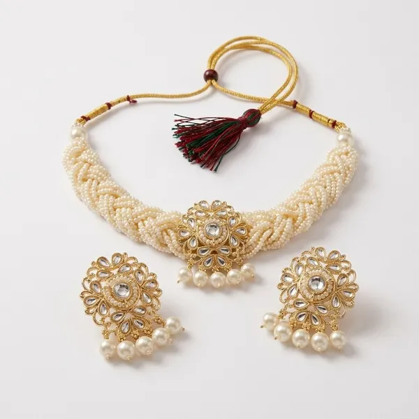Gold_Tone_Floral_Pearl_Jewellery_Set_for_Women