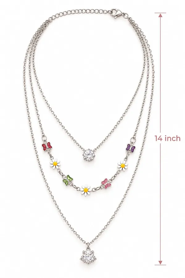 Silver_Tone_Layered_Necklace_for_Women