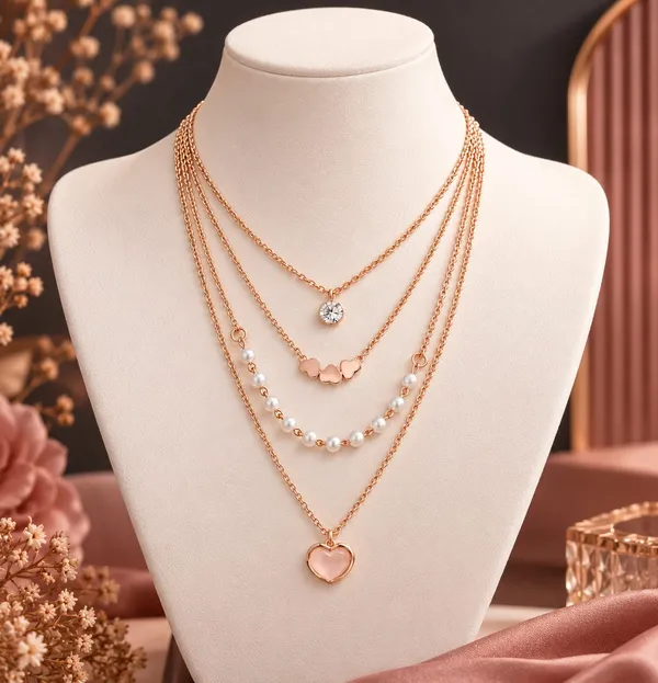 Rose_Gold_Layered_Pendant_Necklace_Set_for_Women
